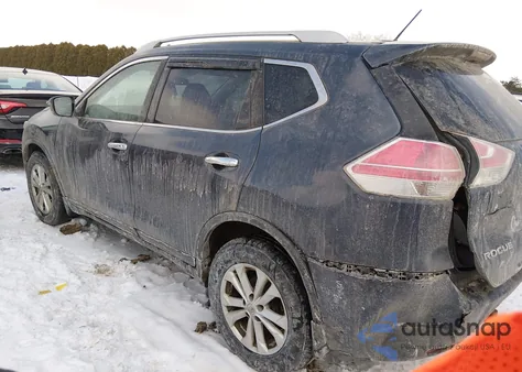2016 Nissan Rogue S/Sl/Sv из США, поврежденный, VIN 5N1AT2MV7GC839273